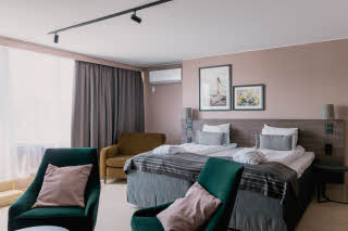 Photo by: Niklas Andersson Superior room of Scandic Rubinen in Gothenburg